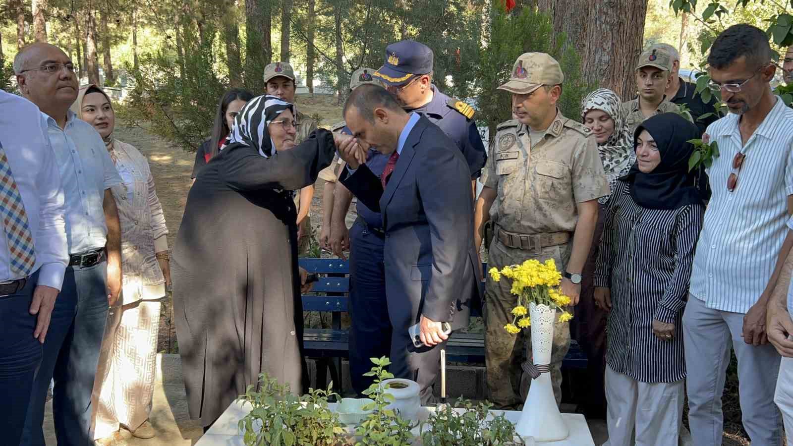 Şehit Başçavuş Ferhat Gedik, şehadetinin 8. yılında Hatay’da anıldı