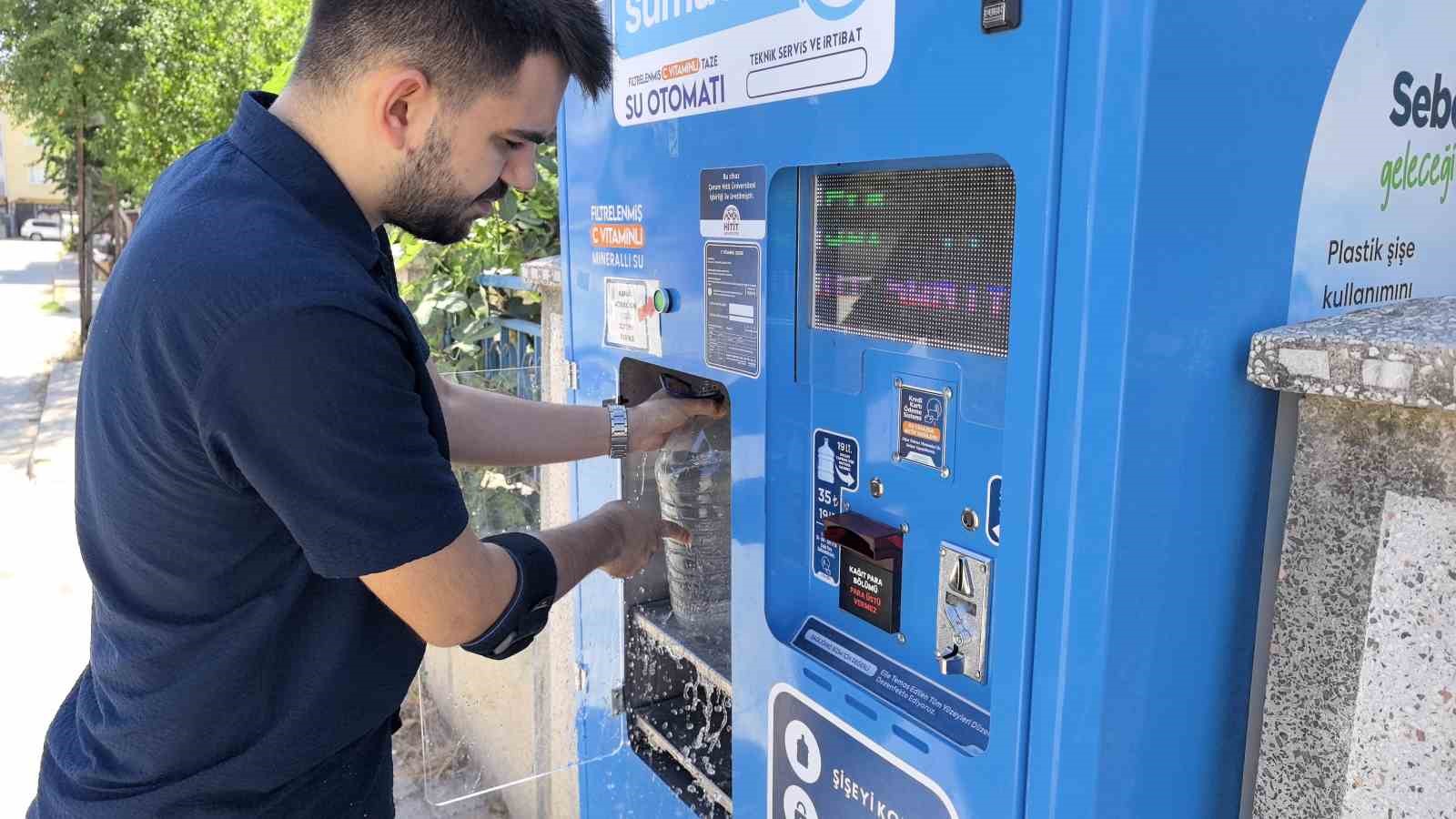 Bursa’da genç girişimci, kaliteli suyu ucuza satıyor