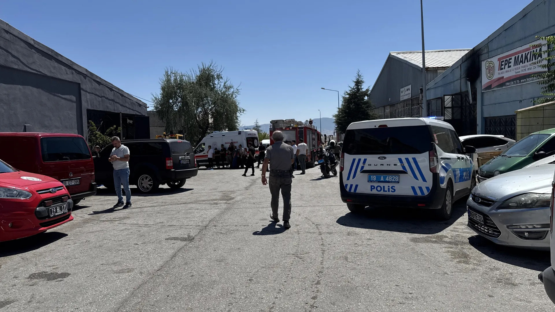 Çorum'da atık yağ tankına düşen anne ile oğlu öldü