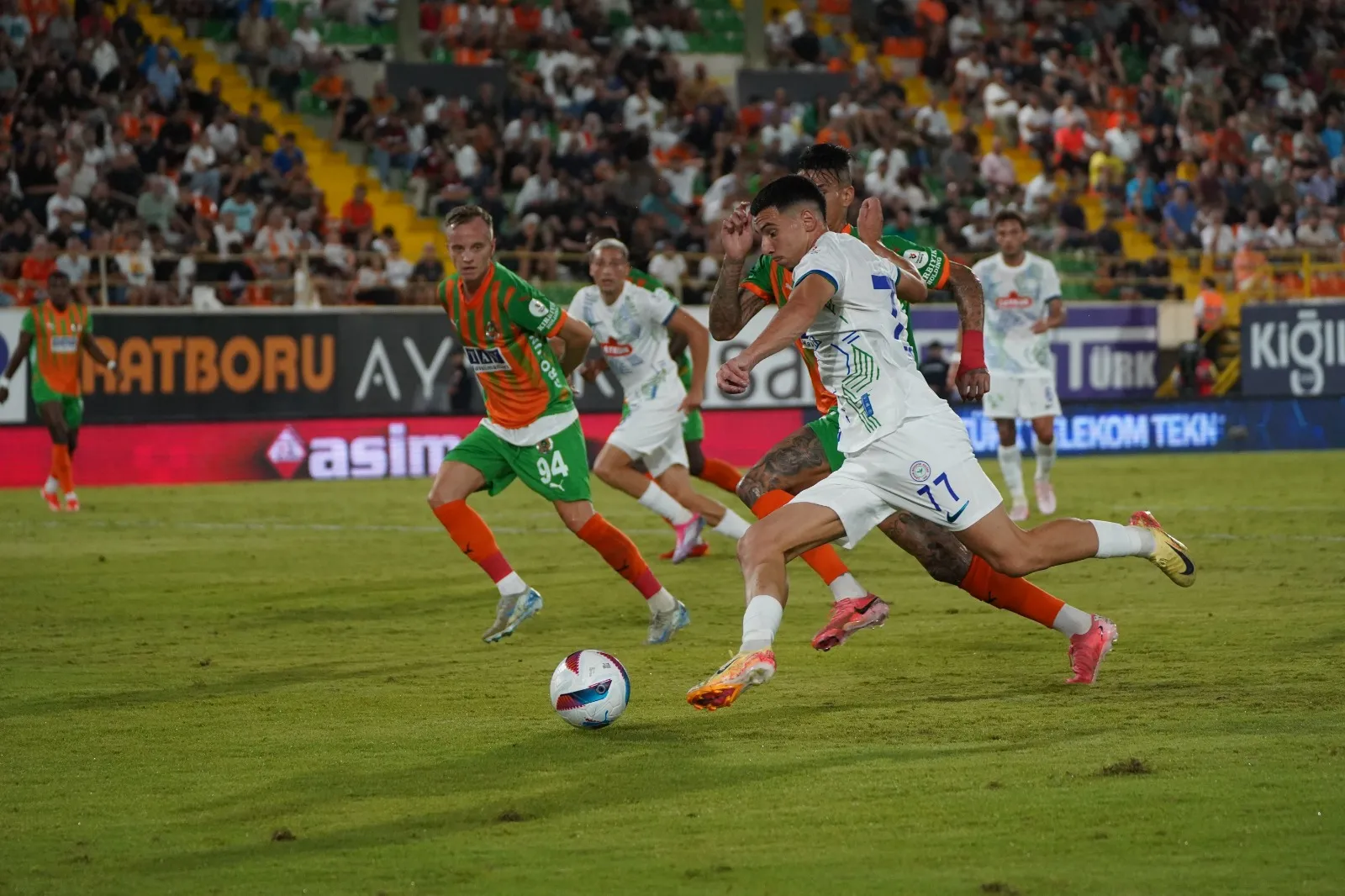 Çaykur Rizespor, 15. Kez Alanyaspor Karşısında