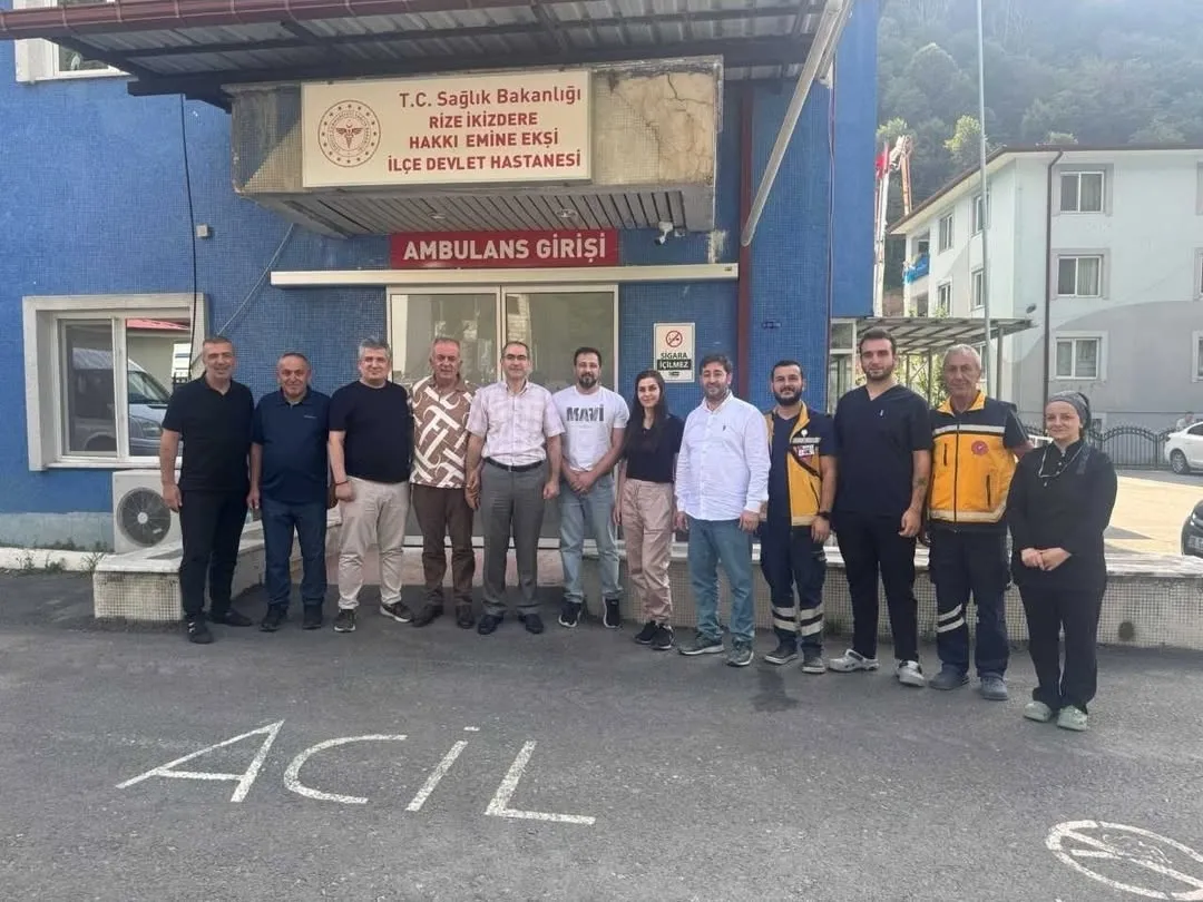 Kalkandere ve İkizdere Devlet Hastanelerinin Yatırım Planlamaları Yerinde İncelendi