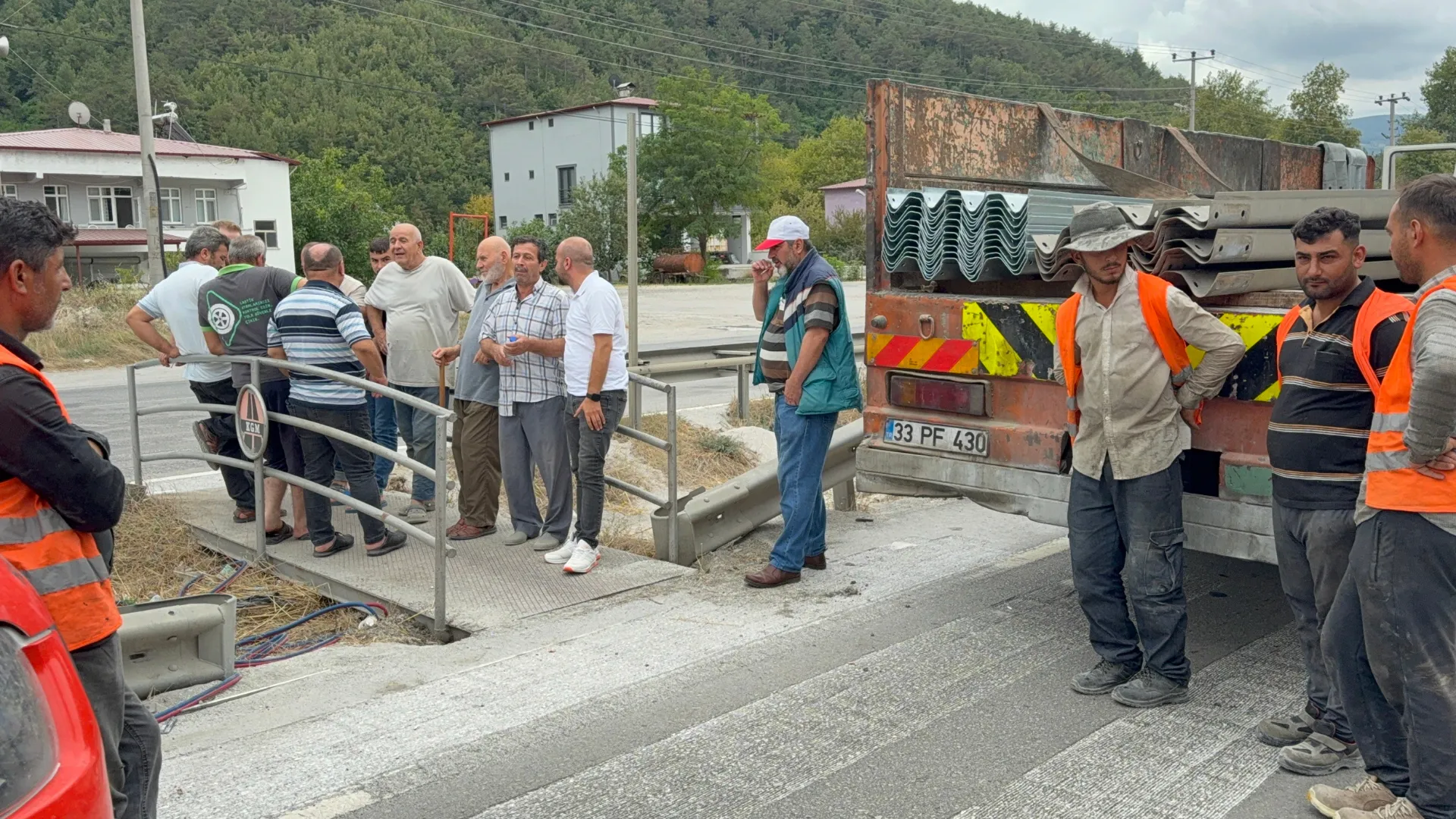 Karayollarına 'geçit' vermediler