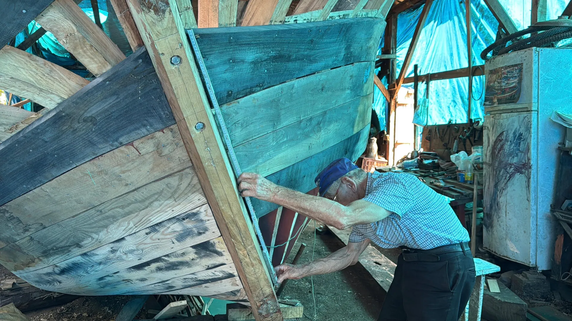 83 yaşındaki ahşap gemi ustası çırak bulamıyor 