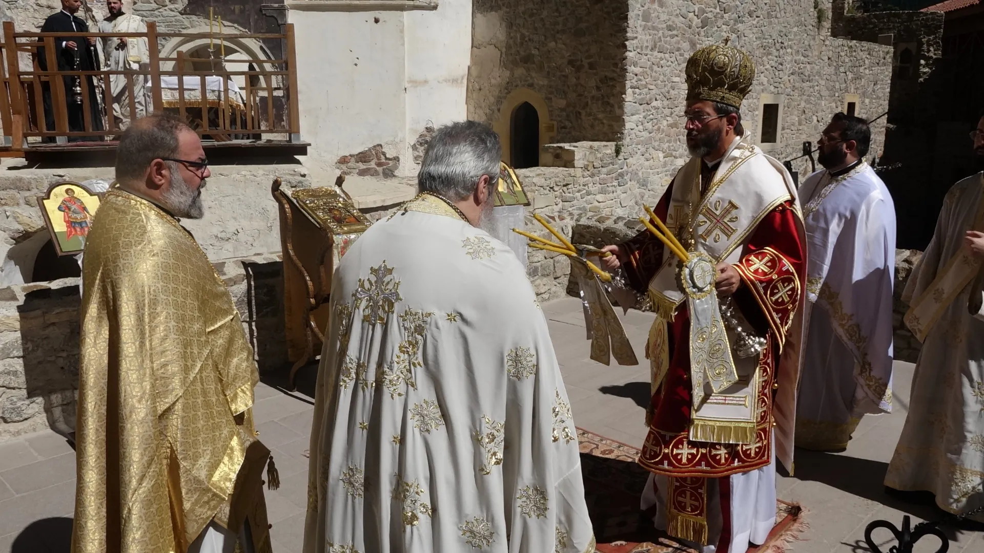 Sümela Manastırı'nda 12'nci ayin