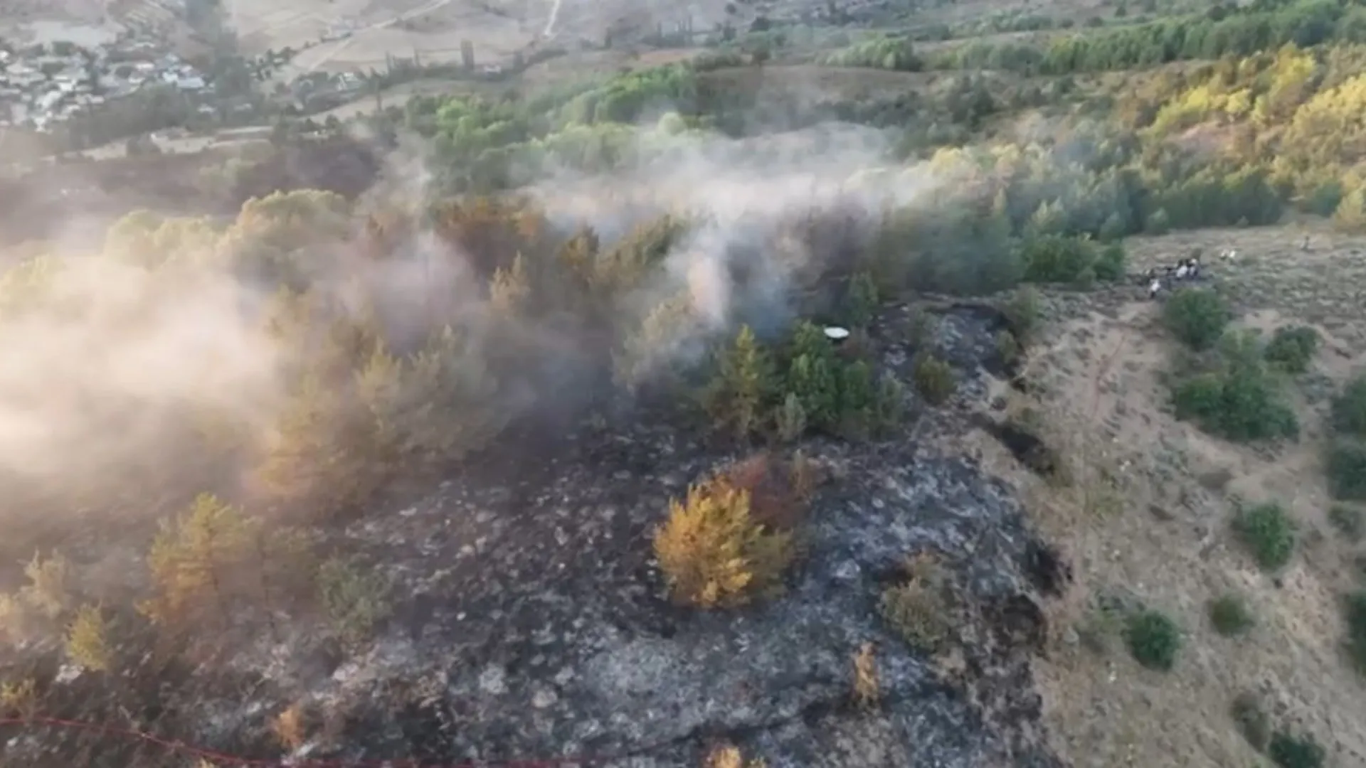 Ordu’da orman yangın 4 saatte söndürüldü