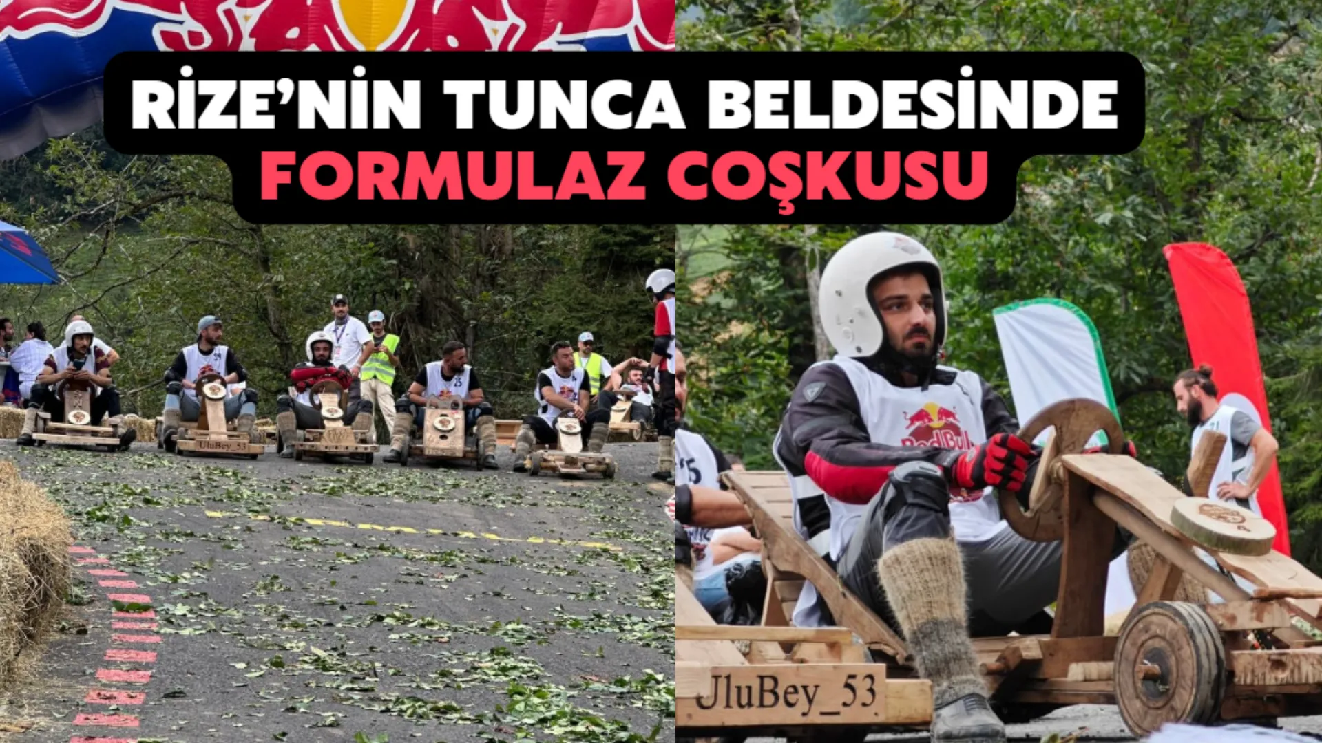 Rize’nin Tunca Beldesinde Formulaz Coşkusu