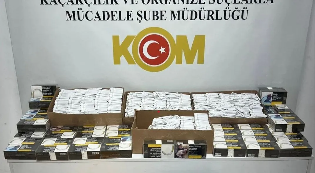 Samsun'da 48 bin makaron ele geçirildi