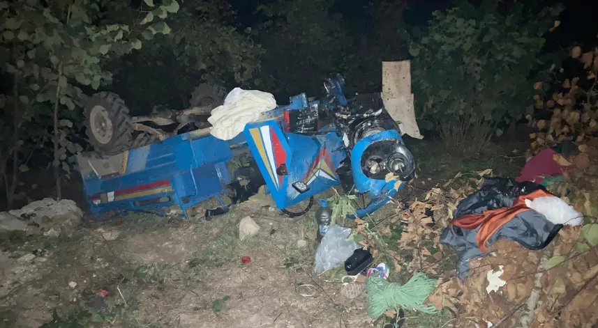 Ordu'da şarampole devrilen patpattaki 4 kişi öldü, 3 kişi yaralandı