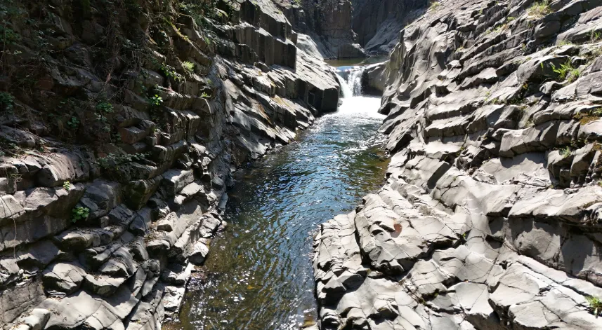 Ordu'daki Küpkaya Kanyonu'nda ziyaretçi yoğunluğu yaşanıyor