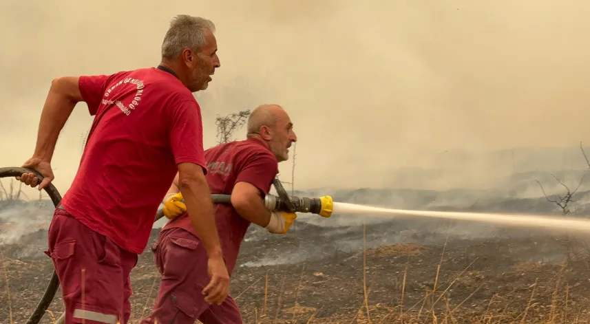 Karabük’te orman yangını 2’nci gününde