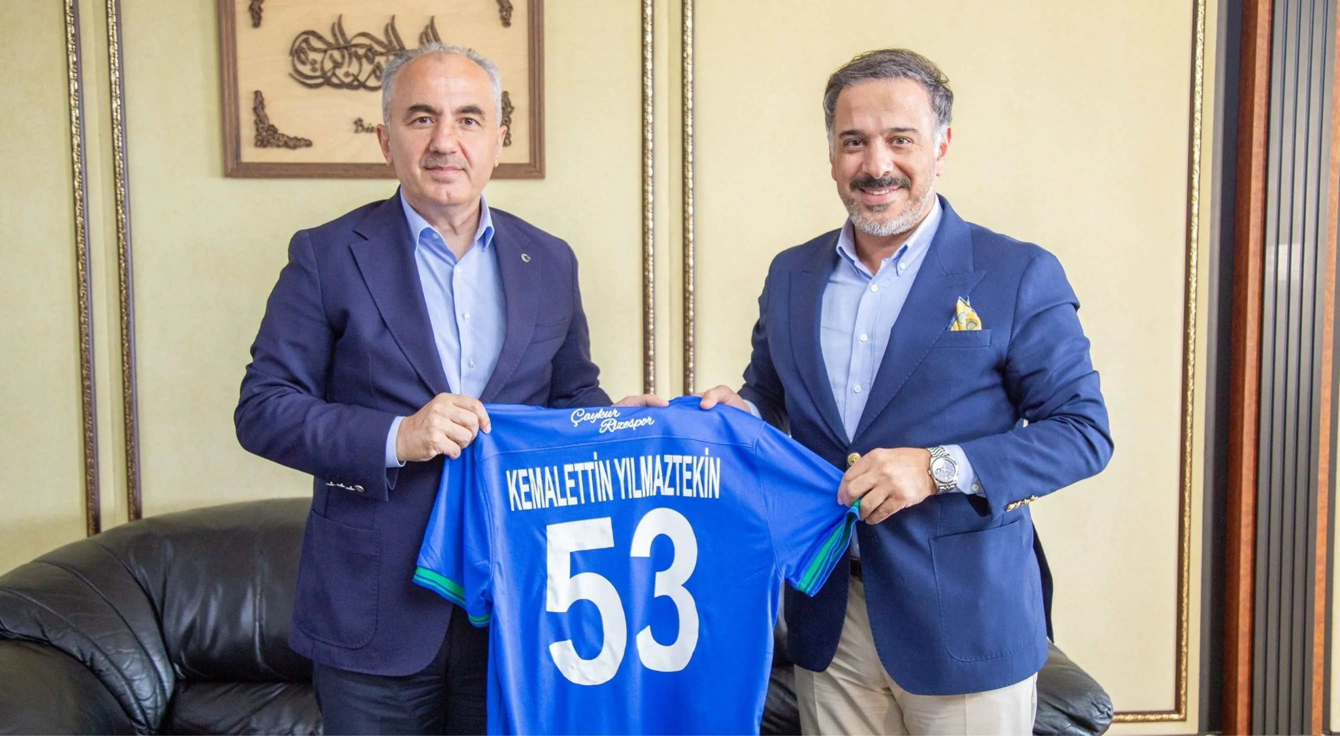 Ak Parti heyetinden Başkan Metin’e ziyaret