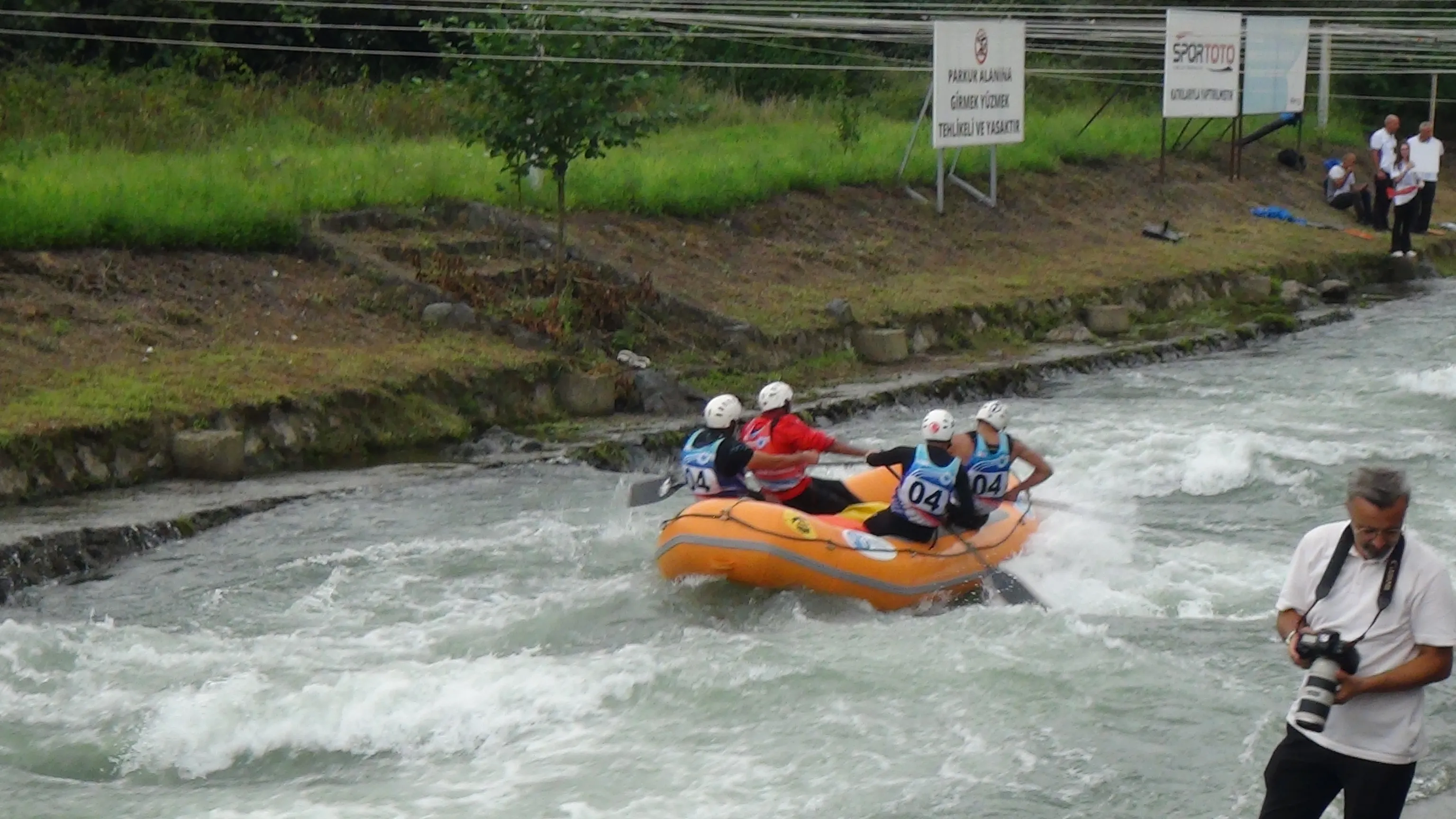 Rize'de Rafting Avrupa Kupası başladı