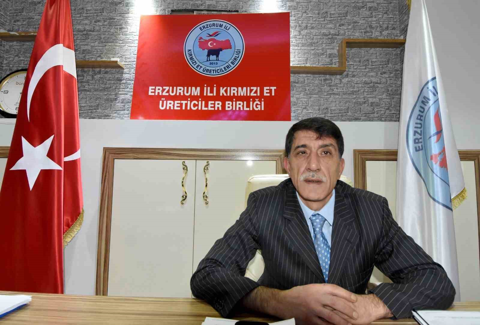 Erzurum Kırmızı Et Üreticiler Birlik Başkanı Ürüşan: 