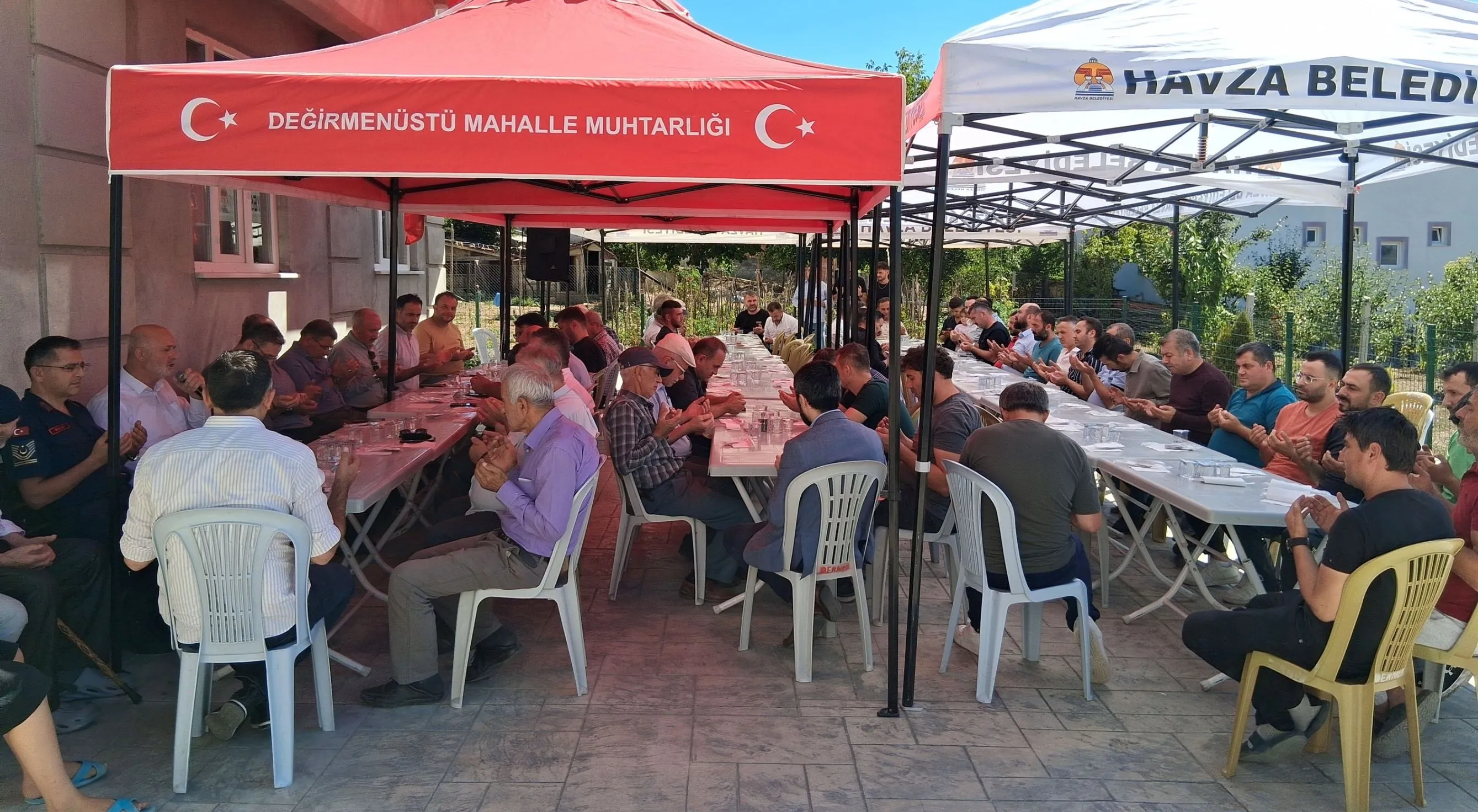 Şehit Jandarma Yüzbaşı Mahmut Top için Havza'da mevlit okutuldu