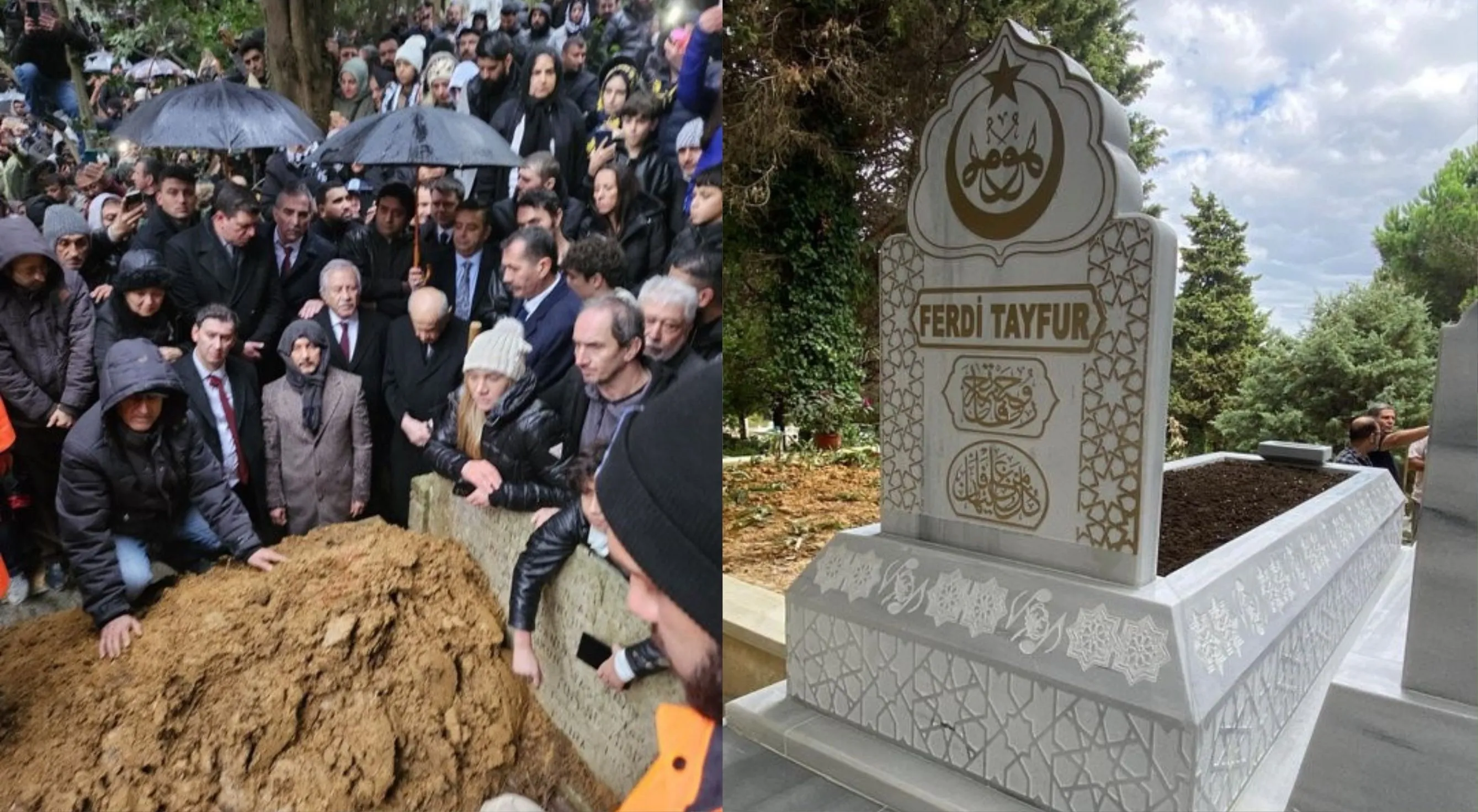 MHP Lideri Bahçeli, Ferdi Tayfur’un kabrini yaptırdı