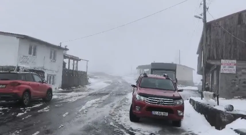 Artvin'in vadilerini sel, yaylalarını kar vurdu