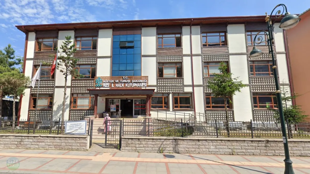 Rize İl Halk Kütüphanesi geçici süreyle kapanıyor