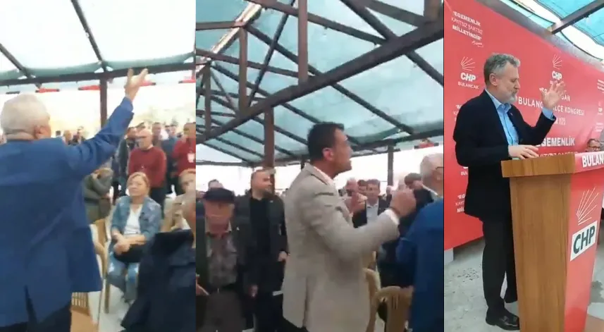 Giresun'da CHP kongresinde gerginlik