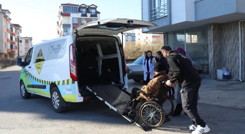 Ordu’da ‘Engelsiz Taksi’ projesi