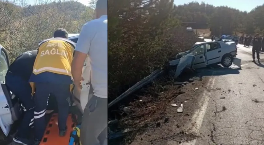 Bolu’da otomobil ile kamyon çarpıştı; 1 ölü
