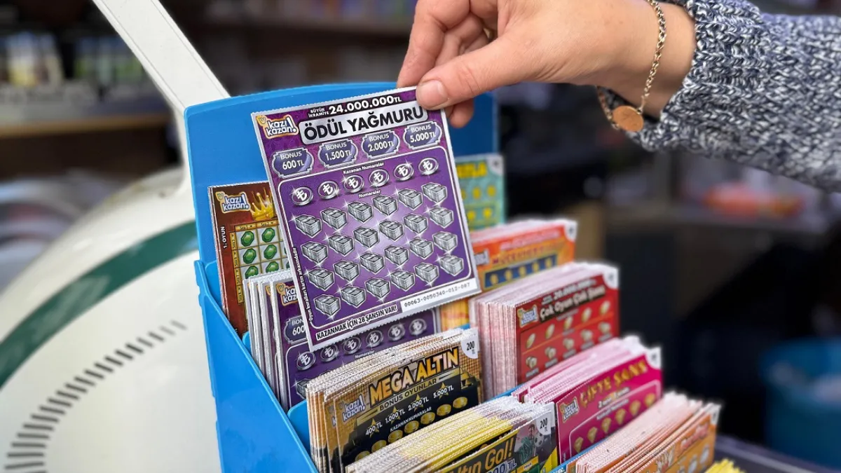 Ordu'da 300 liraya oynadığı ‘Ödül Yağmuru’ Kazı Kazan oyunundan 24 milyon TL kazandı