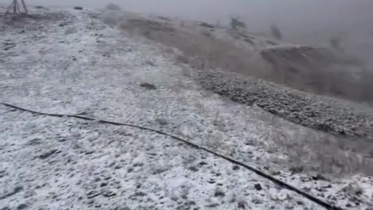 Tokat'a yüksek kesimlere kar yağdı