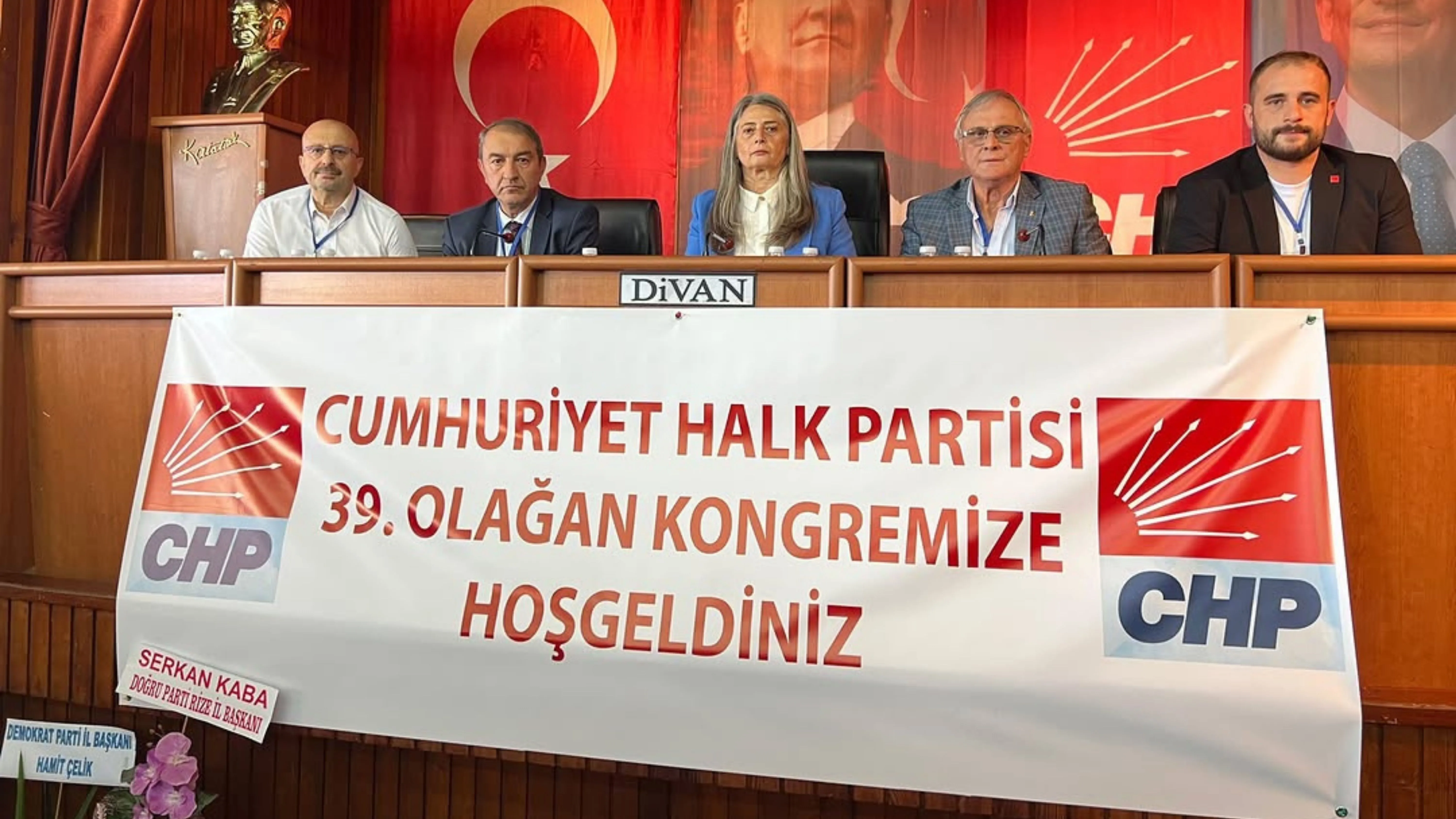 CHP Rize'de kongre heyecanı