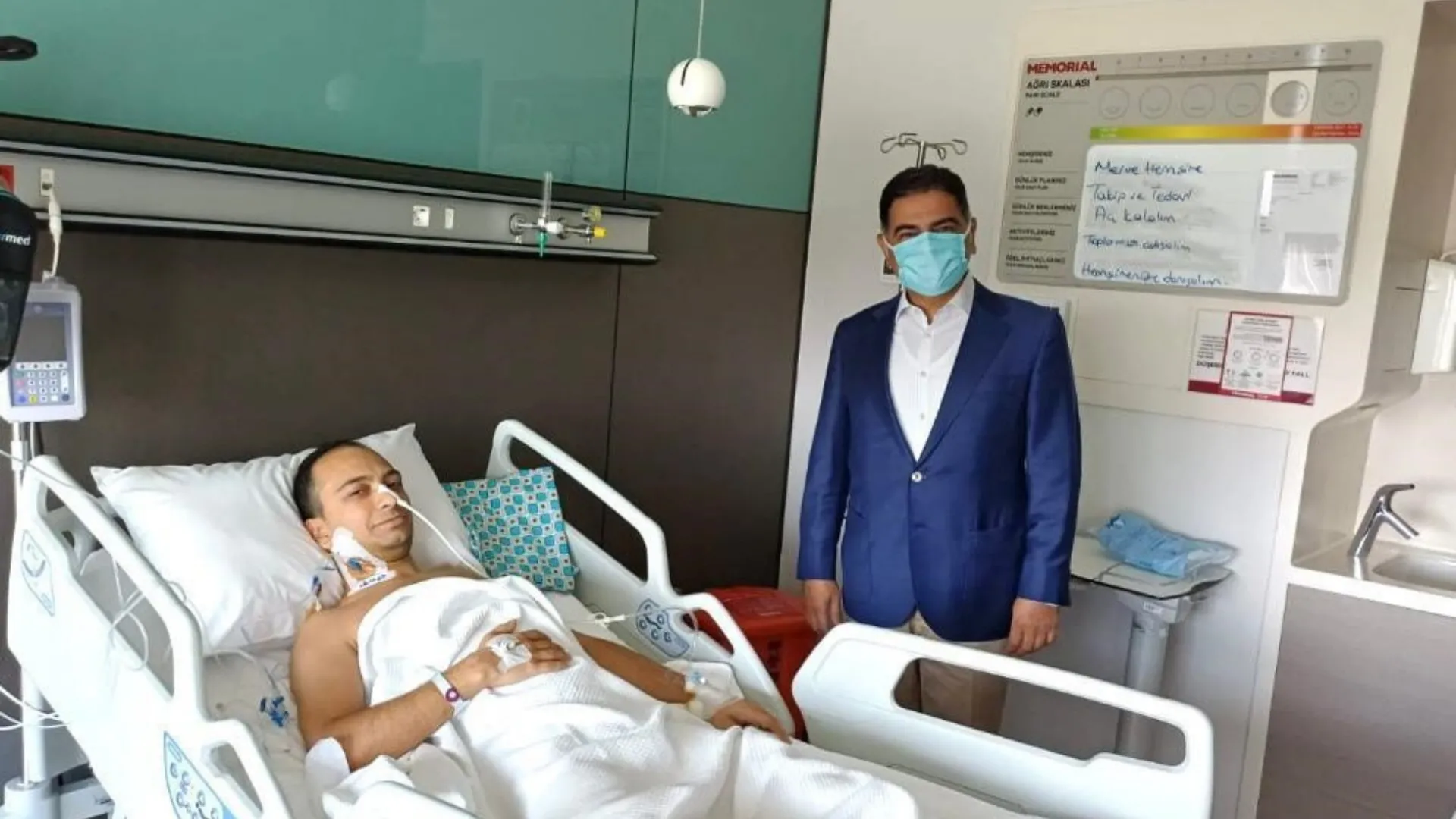 Doktor oğlu, Profesör babaya karaciğerini verdi