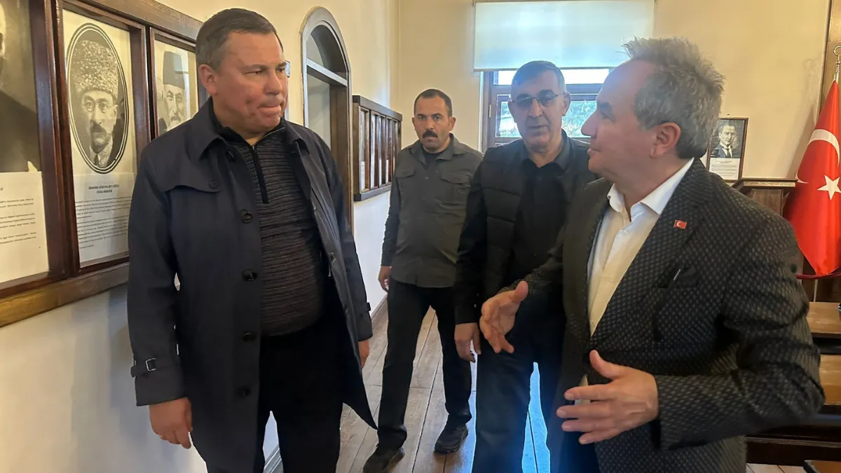 Rusya Federasyonu Türkiye ticaret mümessili Gashıgullın Erzurum'a hayran kaldı