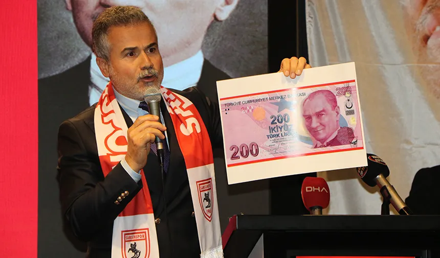 YRP'li Kılıç: 200 TL’lik banknotun altında devleti zarara uğratmaktan tutuklanan bir adamın imzası b