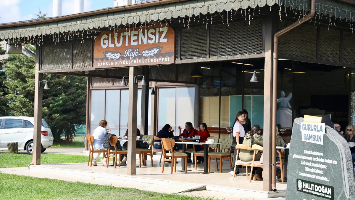 Samsun'da glütensiz kafe ilgi görüyor