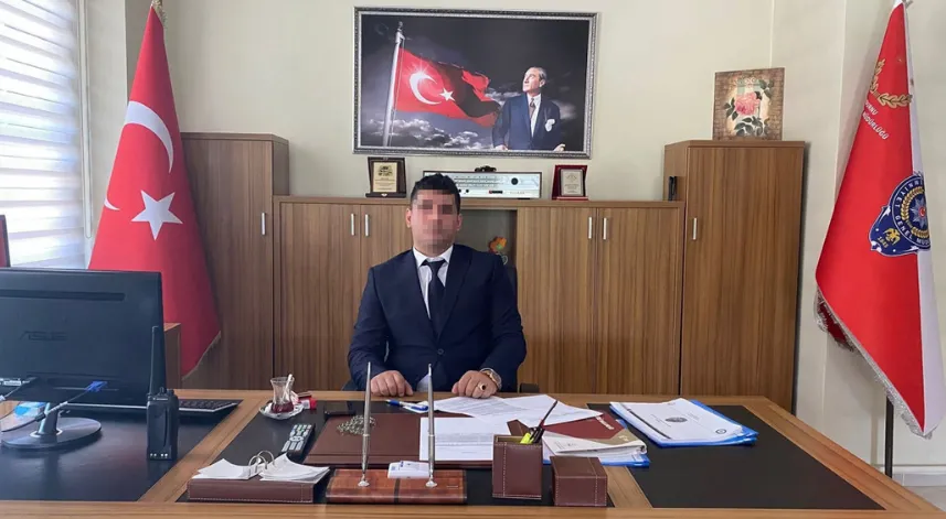 İlçe emniyet müdürü, 3 aylık eşine şiddet uyguladığı gerekçesiyle tutuklandı