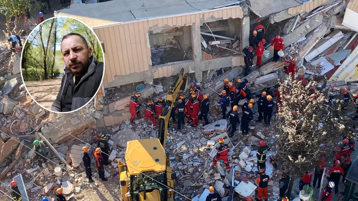 Gebze'de çöken binada enkaz altında kalan aile fertlerinin kimlikleri belli oldu