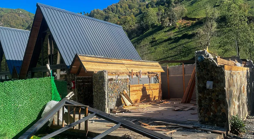 Fırtına Vadisi'nde bugüne kadar 77 yapı kaldırıldı
