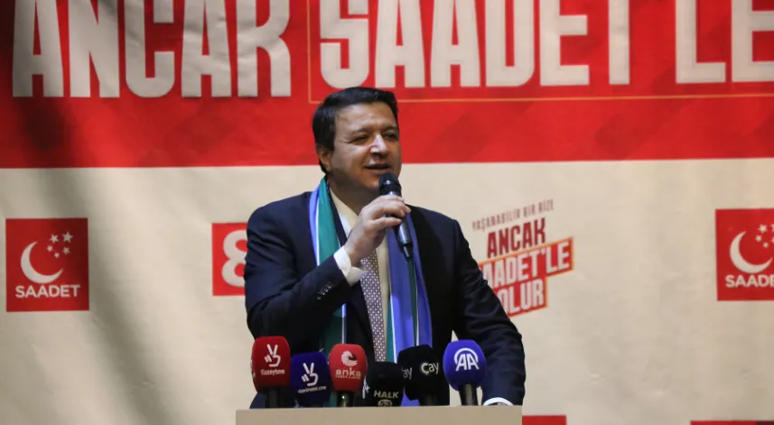 Saadet Partisi Genel Başkanı Arıkan, Rize'de konuştu