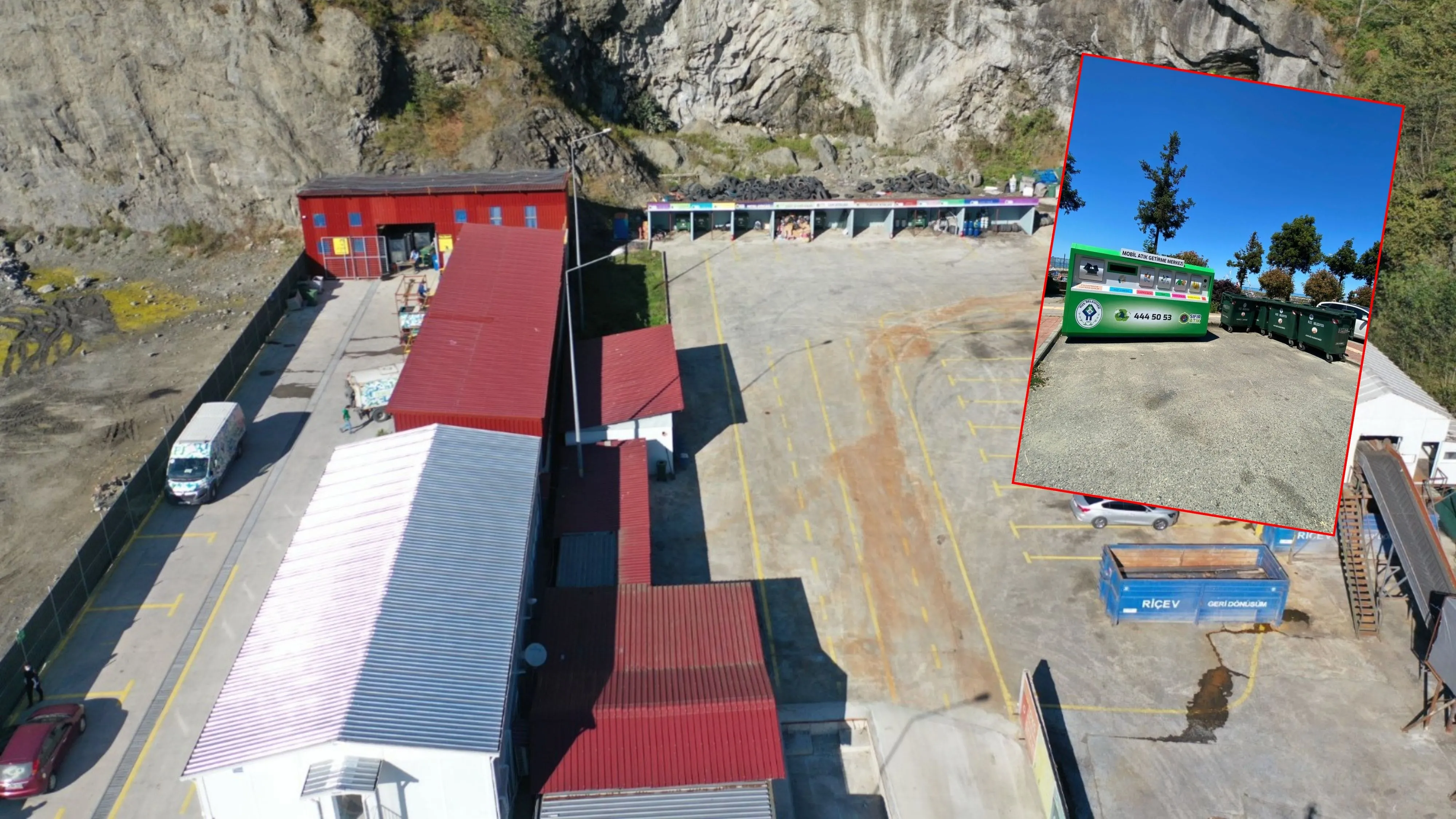 Rize'deki belediyeler 76 bin ton atık topladı