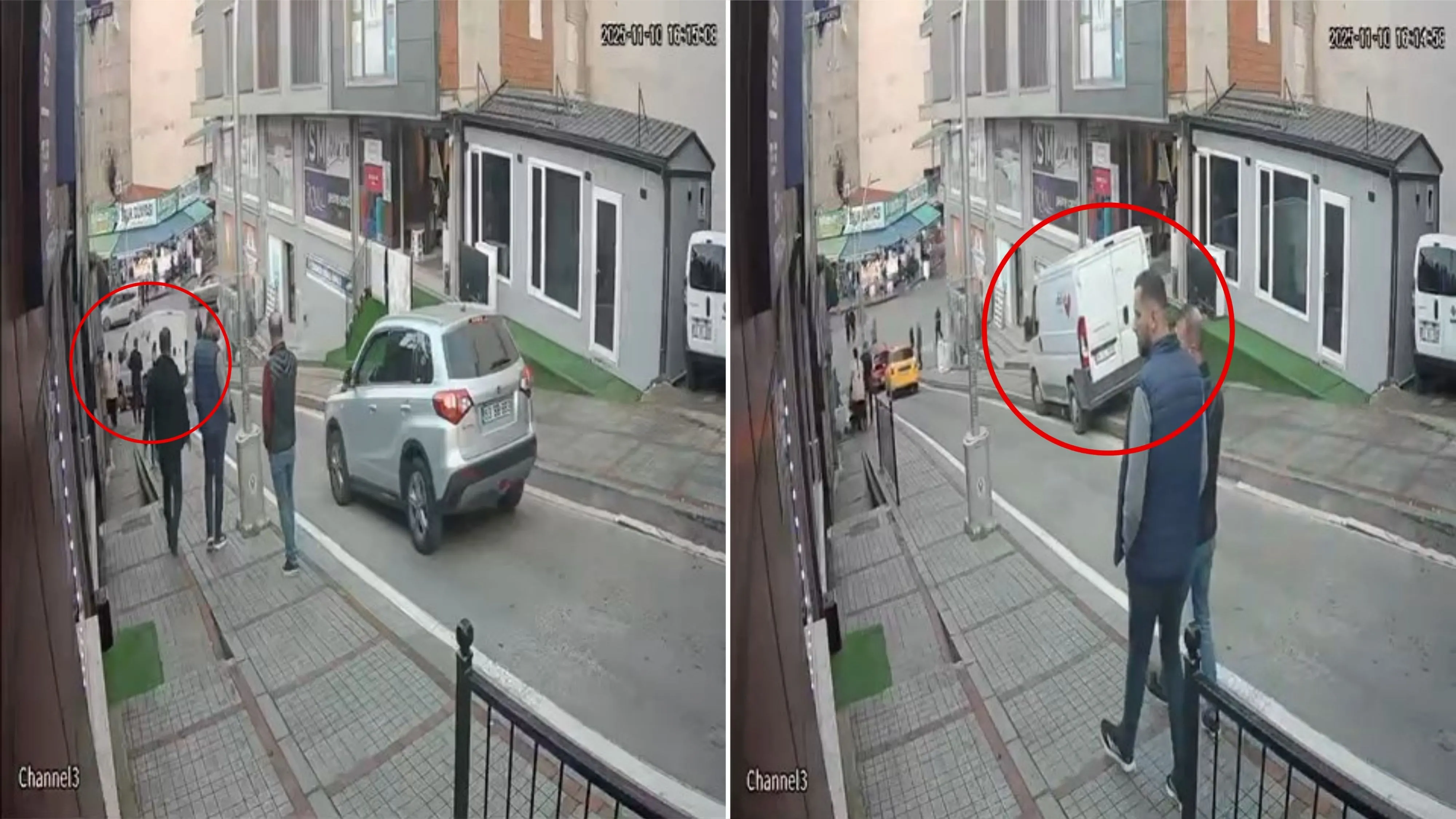 Rize’de kaza ucuz atlatıldı: Sürücüsüz araç yokuştan aşağı kaydı