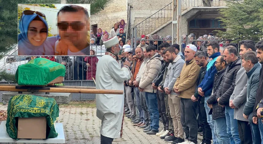 Anne ve kızları gözyaşlarıyla son yolculuğuna uğurlandı