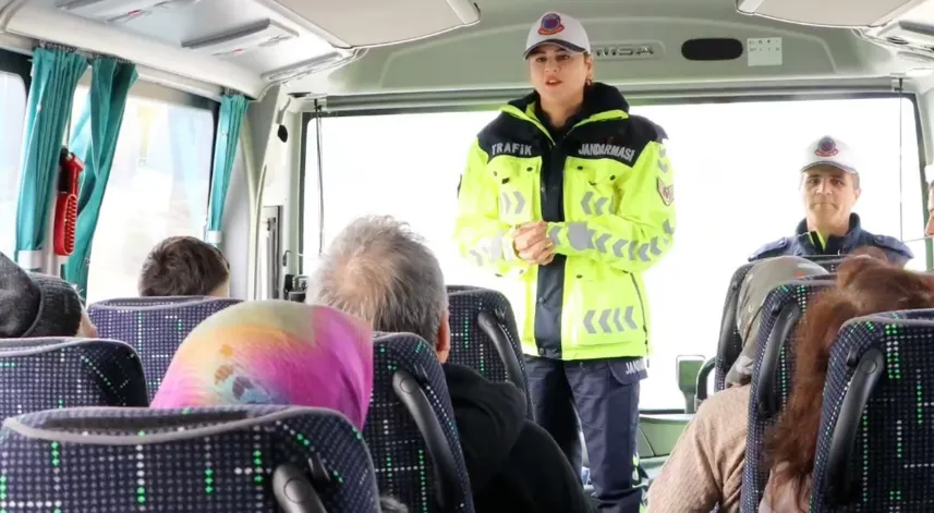 Jandarmadan yolcu otobüslerine sivil denetim