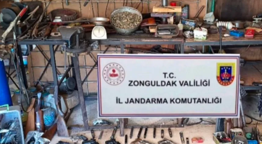 Zonguldak’ta silah kaçakçılığı operasyonunda 2 tutuklama