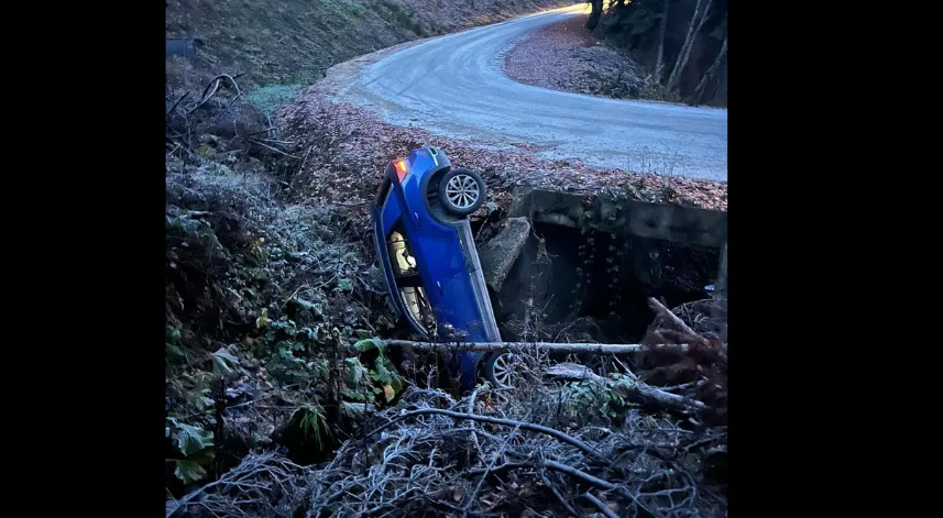 Yedigöller yolunda ölümden döndüler