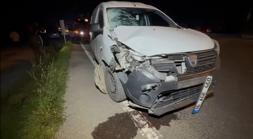 Hafif ticari aracın çarptığı kadın öldü