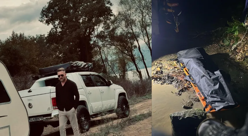 Araç yanında tüfek ve kan izleri, cesedi ise 150 metre aşağıda bulundu