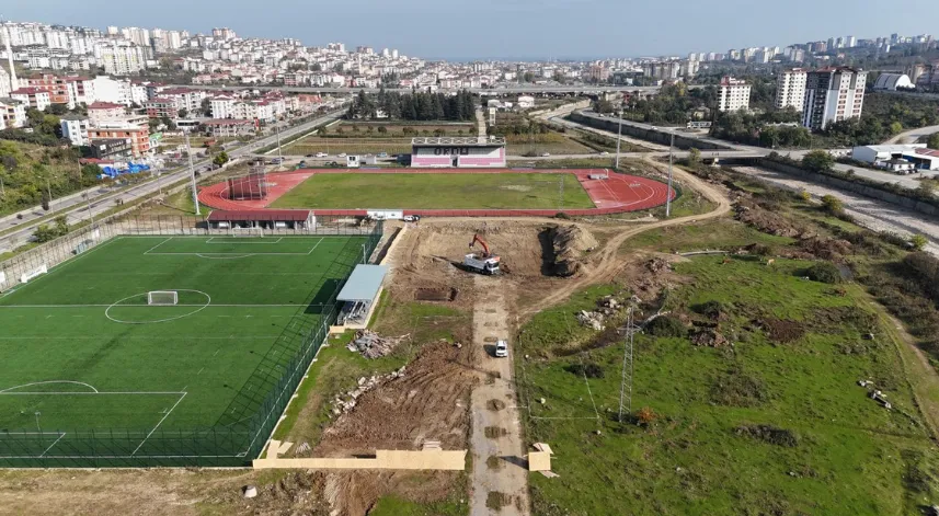 Ordu'da yeni spor tesislerinin yapımına devam ediliyor