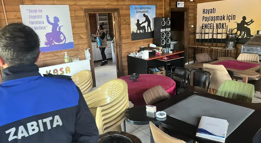 Engellilere tahsis edilen bina, okey oynandığı gerekçesiyle mühürlendi