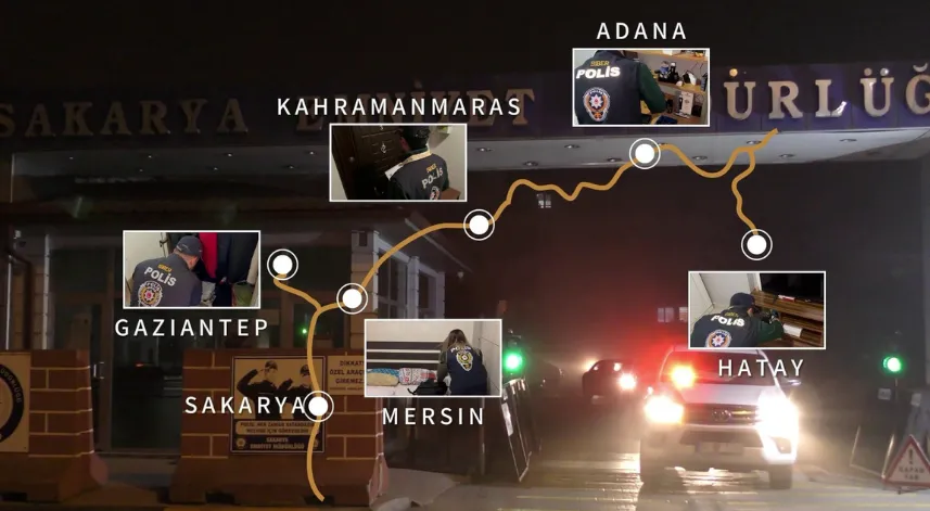 Sakarya merkezli 8 ilde siber dolandırıcılara operasyon: 14 tutuklama