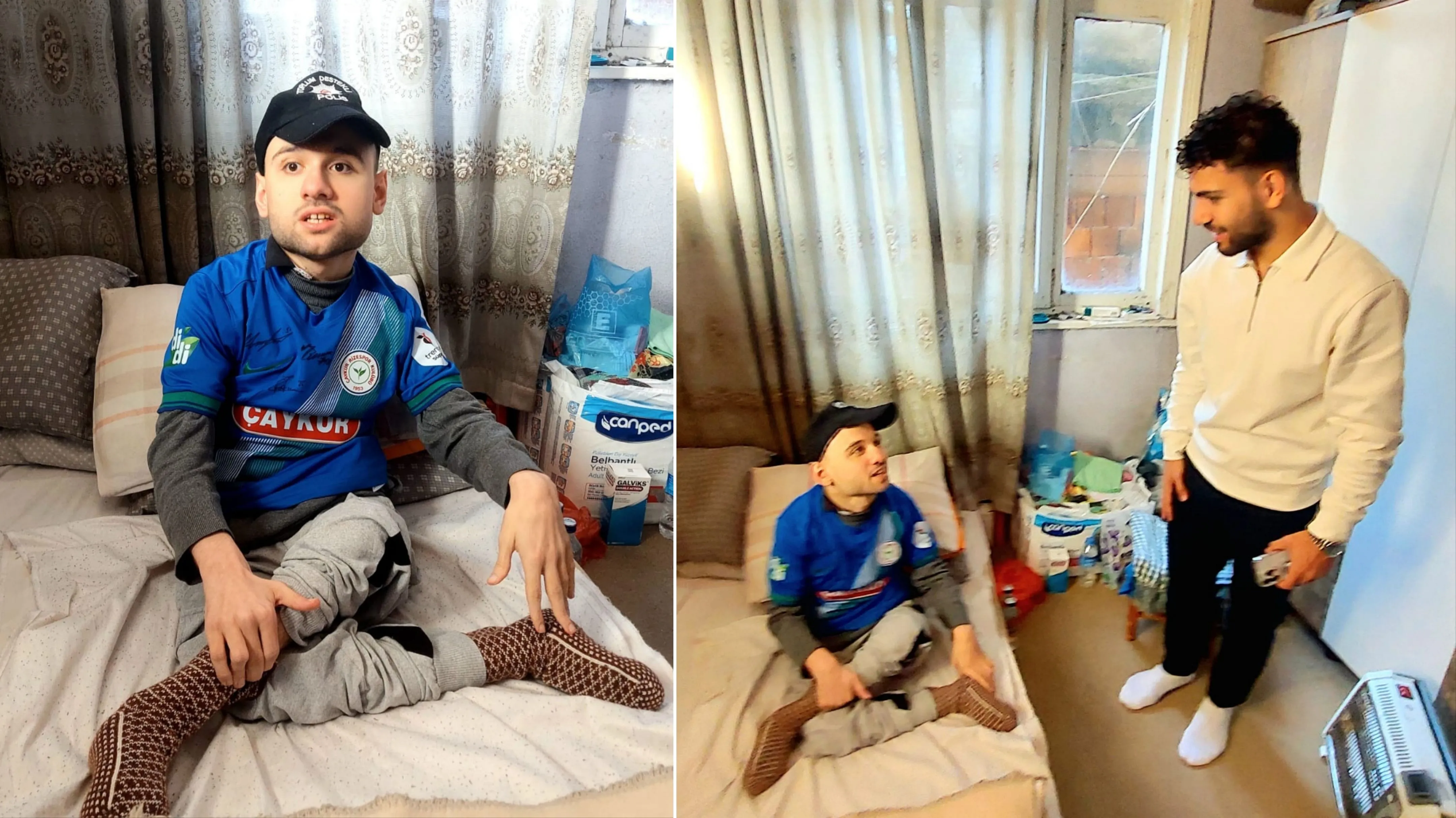 Rizesporlu Mithat Pala’dan Oktay Pehlivan’a anlamlı ziyaret