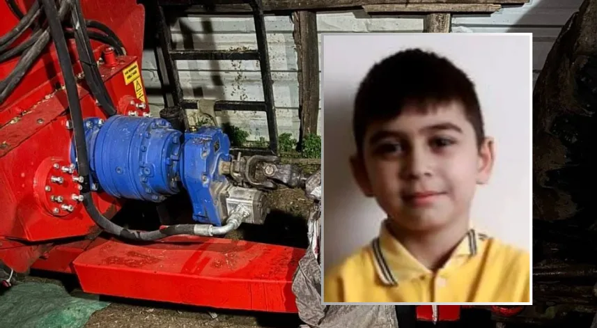 Kolunu silaj makinesine kaptıran Miraç öldü