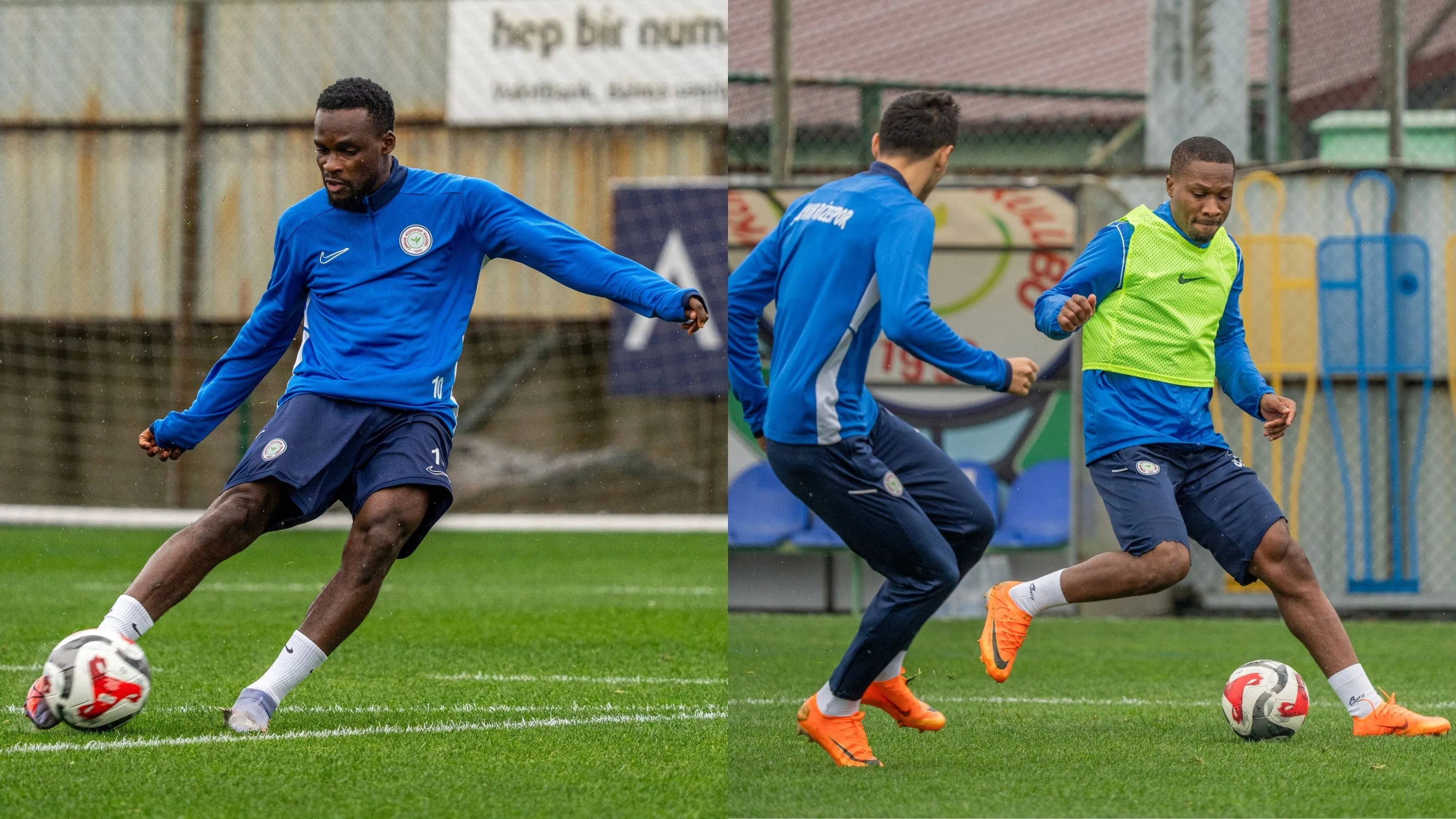 Çaykur Rizespor günü tek antrenmanla tamamladı