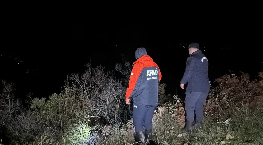 Ormanda defne yaprağı toplarken kaybolan kadın için arama çalışması başlatıldı